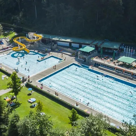 Kraft Tanken In Gruener Oase Mit Grossem Wohnraum Und Riesigem Garten شقة دورنبيرن